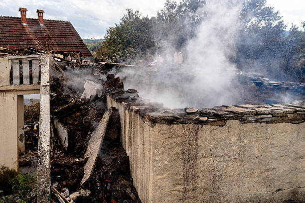 Professional Smoke Damage Removal technician working in Catharpin, VA